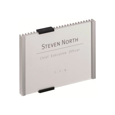 Durable Info Sign - Plaque de porte personnalisable - A5 paysage
