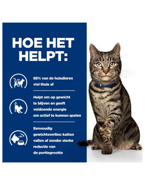 Hill's Prescription Diet Metabolic Weight Management Maaltijdzakjes - Kattenvoer - Kip 12x85 g