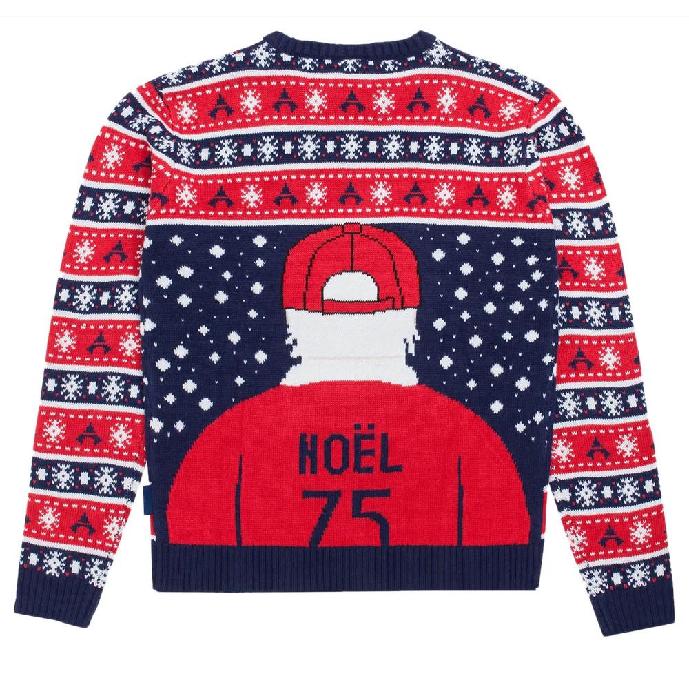 PSG PSG Pull de Noël Rouge/Marine Garçon Weeplay