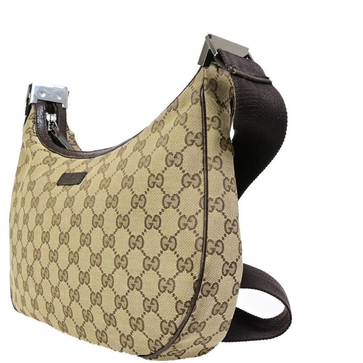 Gucci Vintage Gucci Shoulder Bag Beige