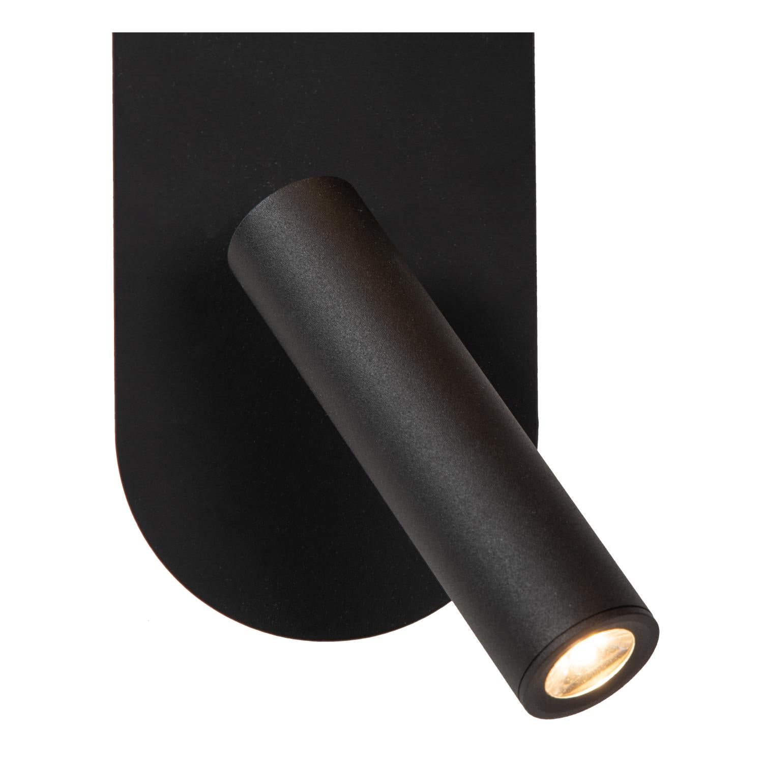 Lucide KELLY Bedlamp - Zwart