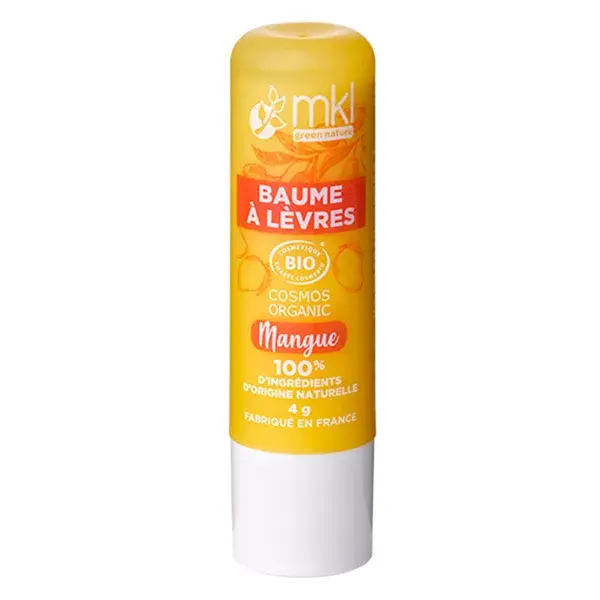 Bálsamo labial orgânico de manga MKL Green Nature 4g