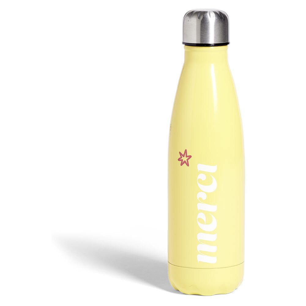 Bouteille isotherme Merci pour cette année 500ml inox 4 modèles