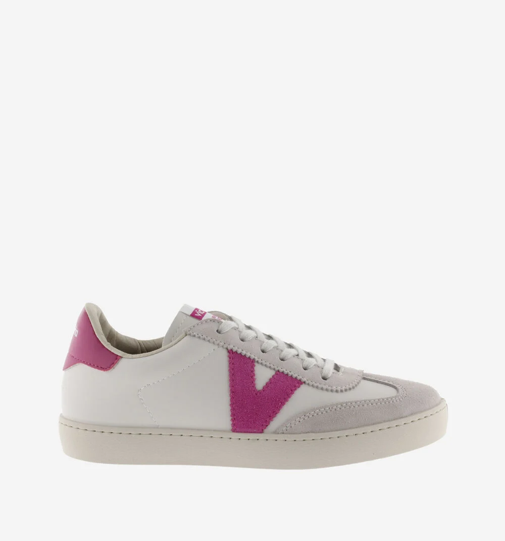 BERLÍN CYCLISTE EFFET CUIR & CUIR FENDUFUCSIA