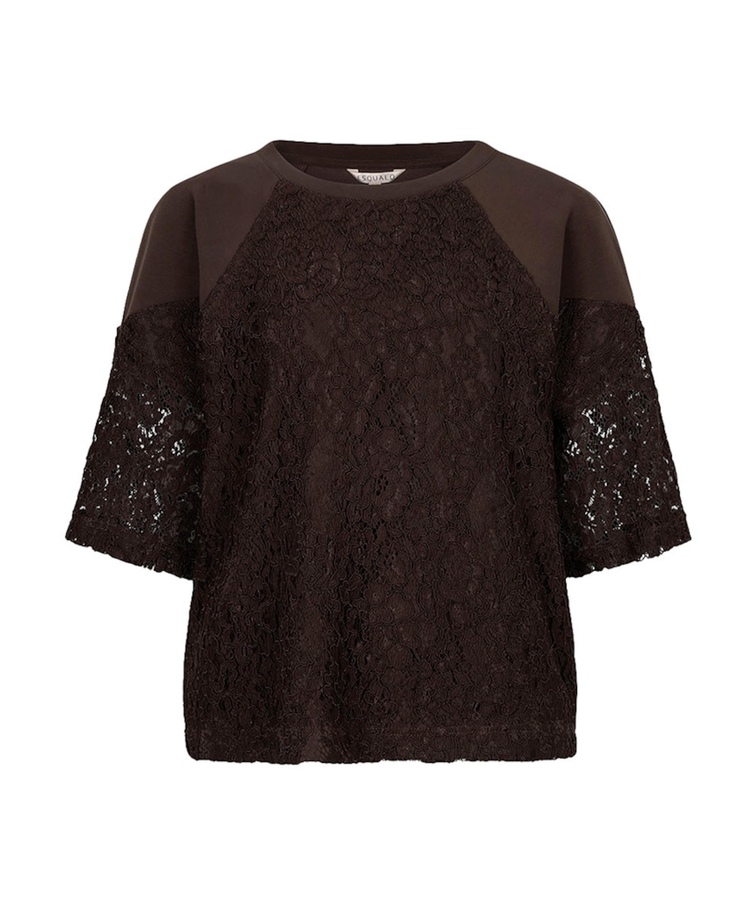 EsQualo Dames sweater bruin