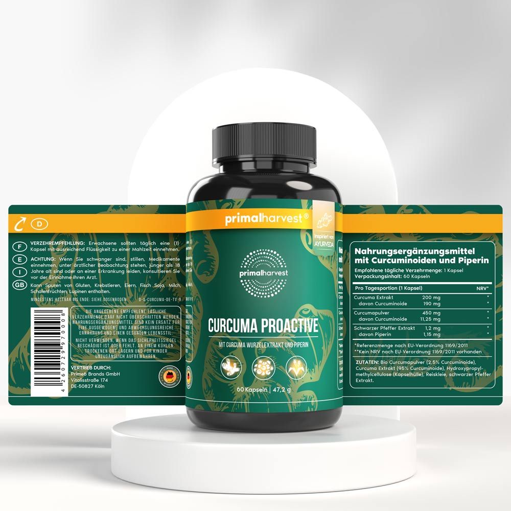 Curcuma Proactive von Primal Harvest®