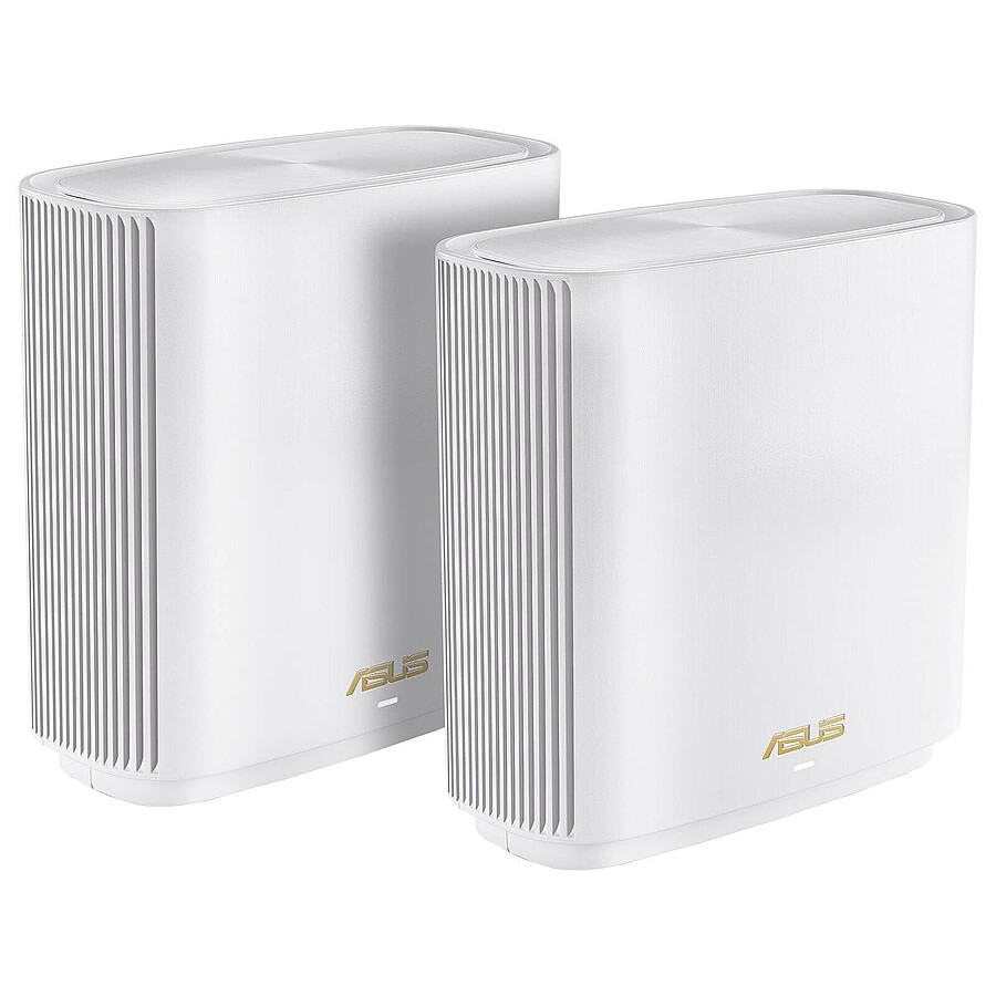 Asus ZenWiFi AX (AX6600) pack de deux XT8 v2 - blanc