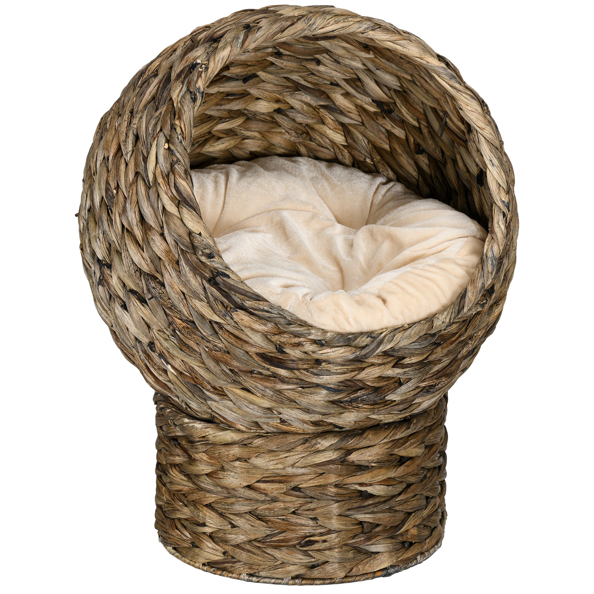 PawHut Katzenkorb mit Kissen 42 x 33 x 52 cm (LxBxH)