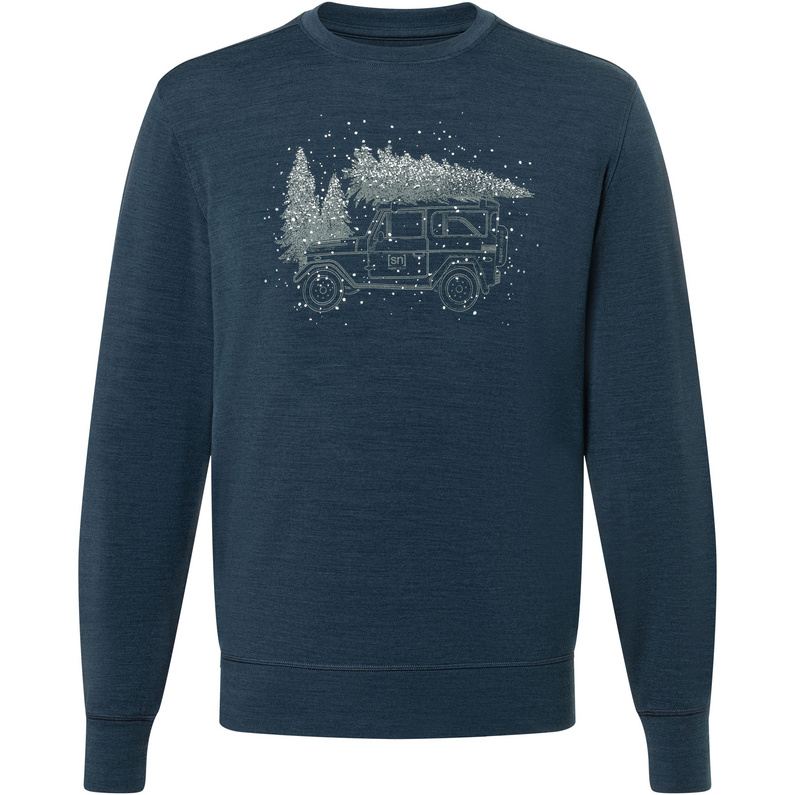 Super.Natural Herren Lantree Crew Pullover
