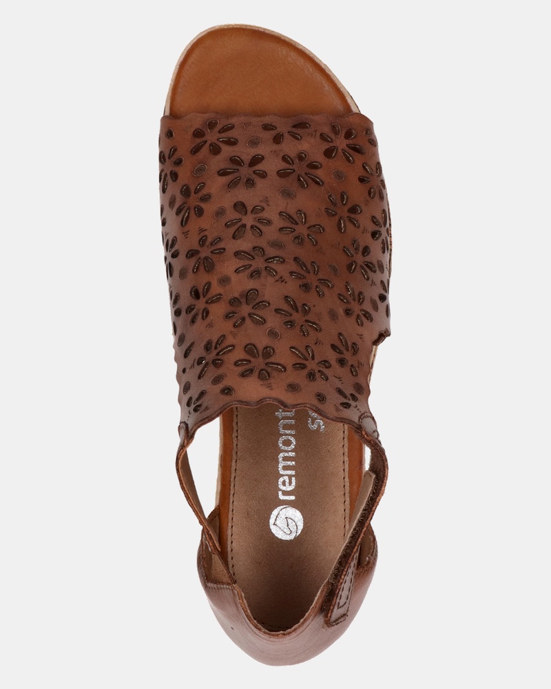 Remonte Sandalen  - cognac