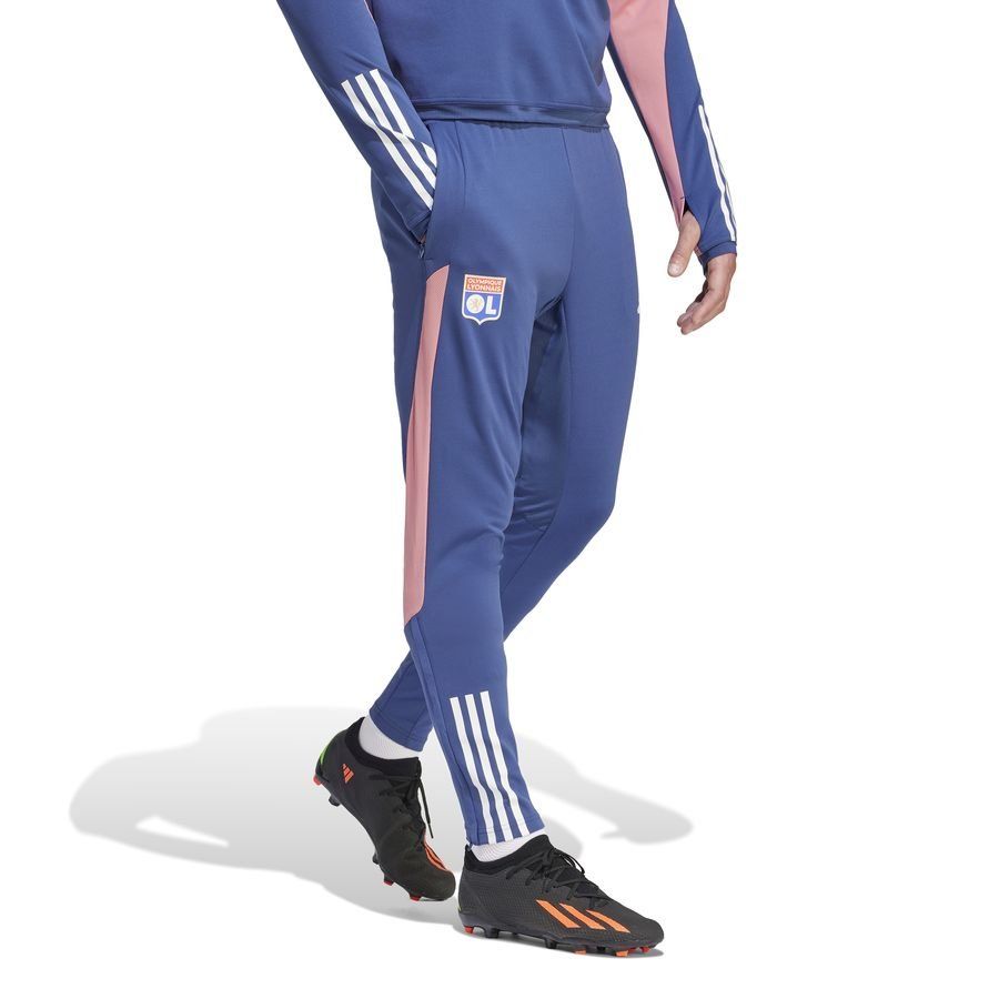 Lyon Bas de Survêtement Tiro 23 - Bleu marine/Rose