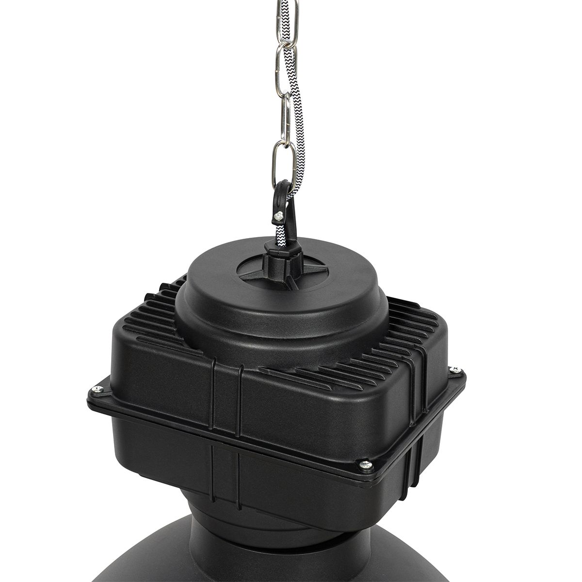 Industriële hanglamp zwart 53,5 cm - Sicko