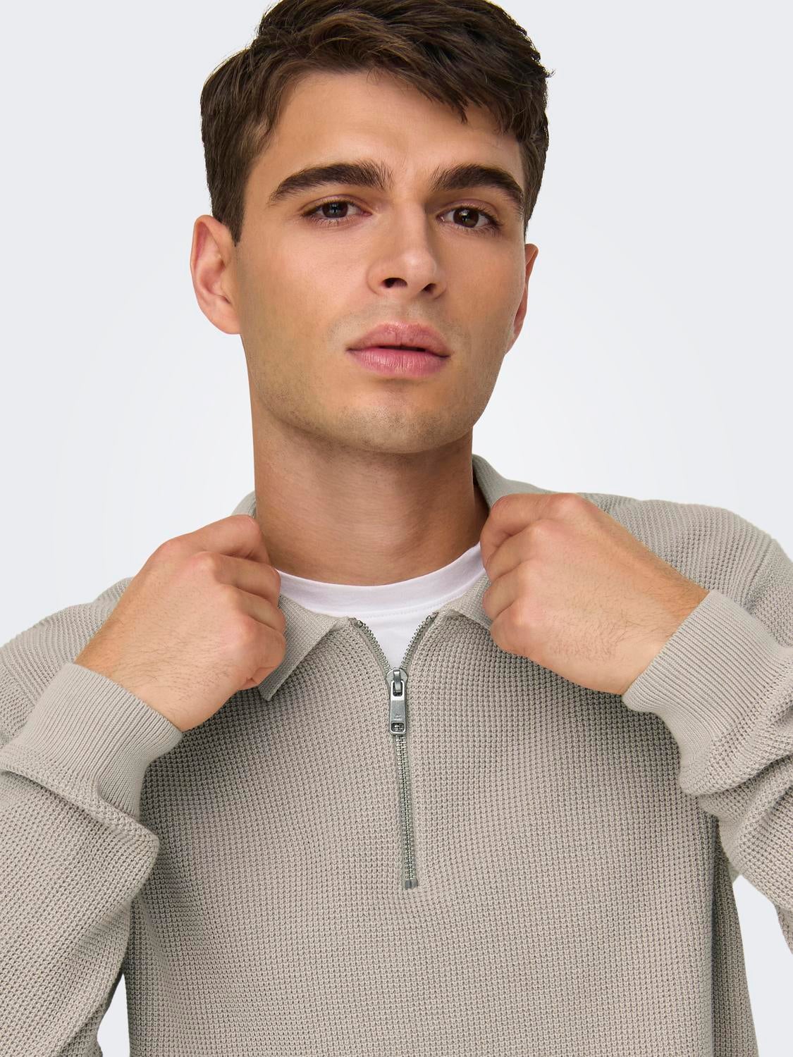 ONSMATTEO Pullover Silver Lining