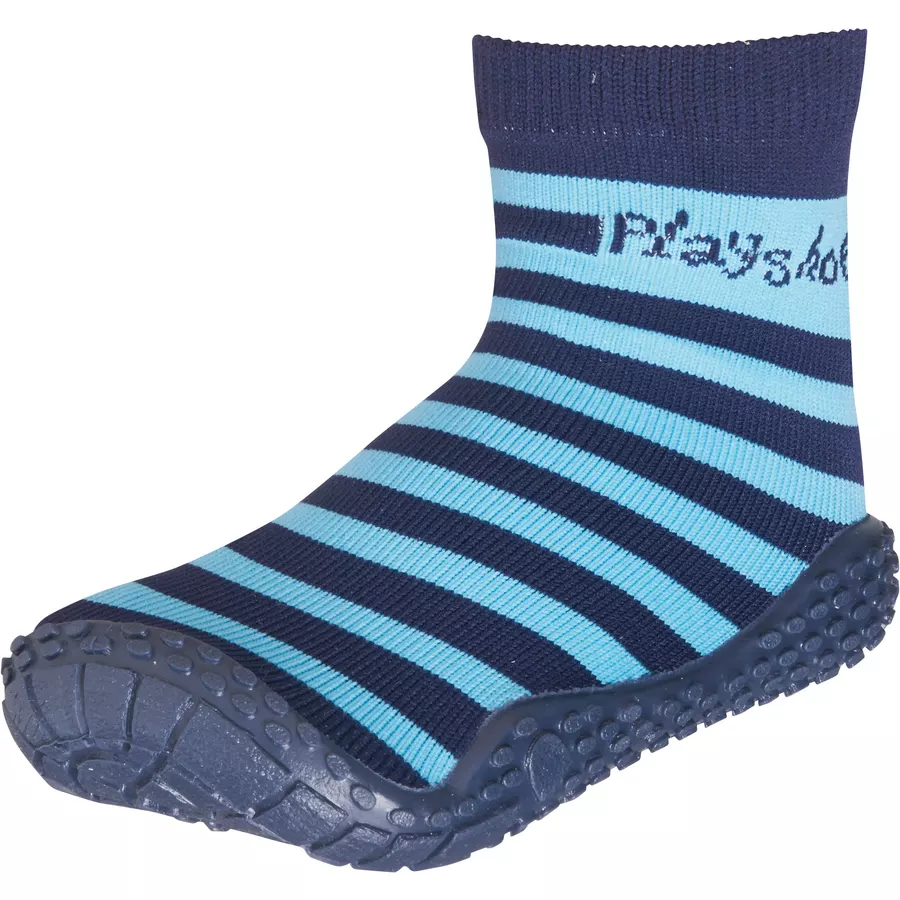 Playshoes Aqua-Socken marinehellblau