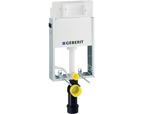 Geberit Kombifix element voor wandcloset 108 cm met Delta inbouwreservoir 12 cm voor frontbediening 110.100.00.1