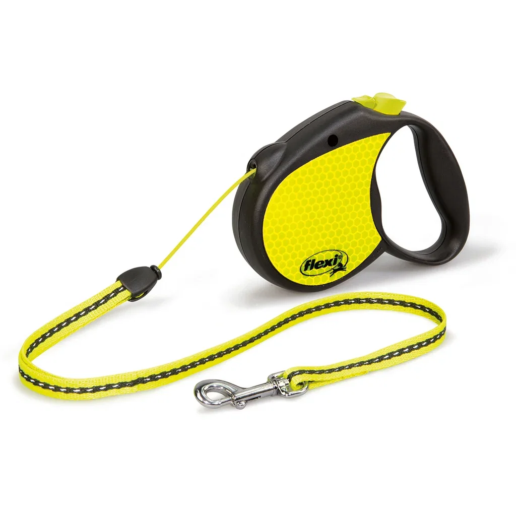 Flexi Flexi Neon Refleks L 5m S