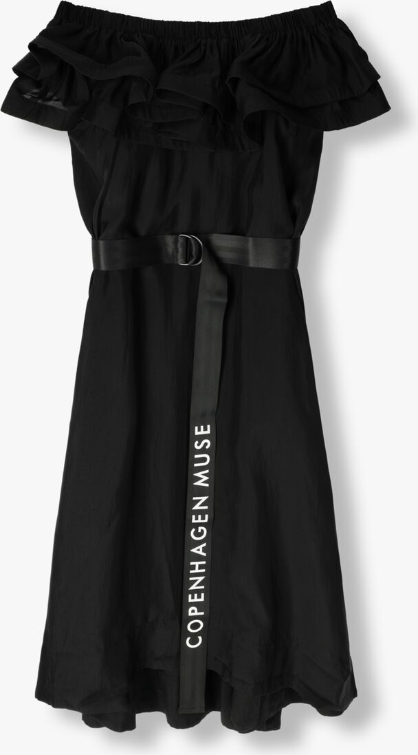 zwarte copenhagen muse maxi jurk molly dress