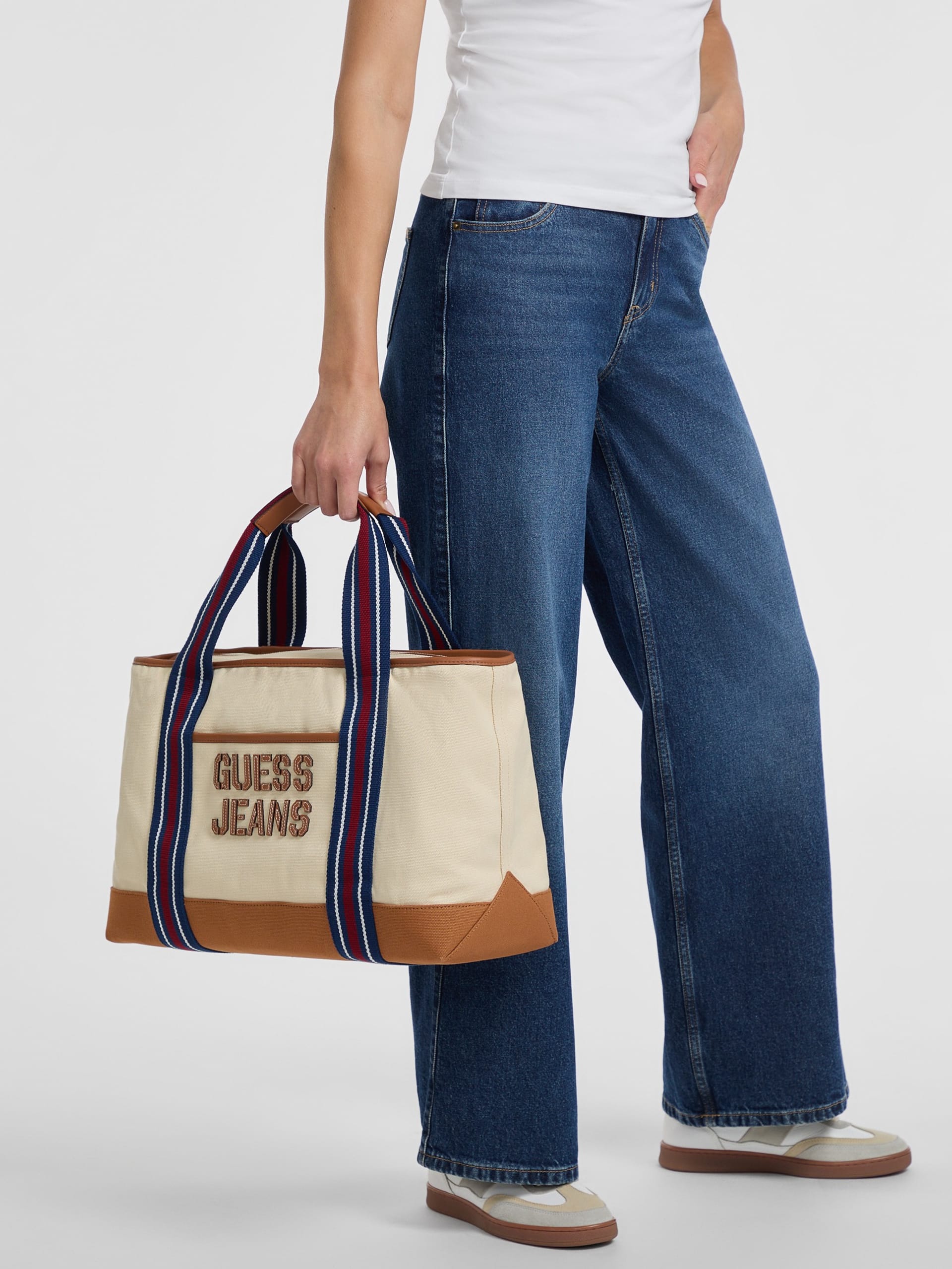 Bolsa tote colorida
