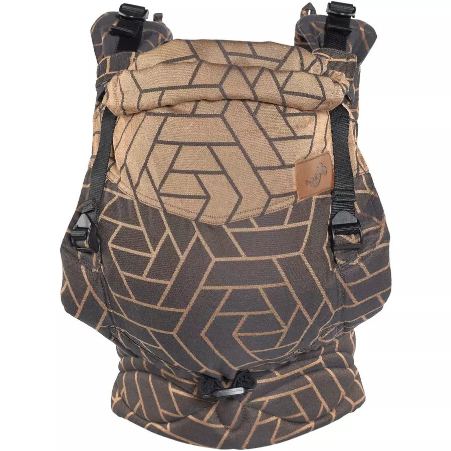 SCHMUSEWOLKE Babytrage Comfort Graphic Copper Modal