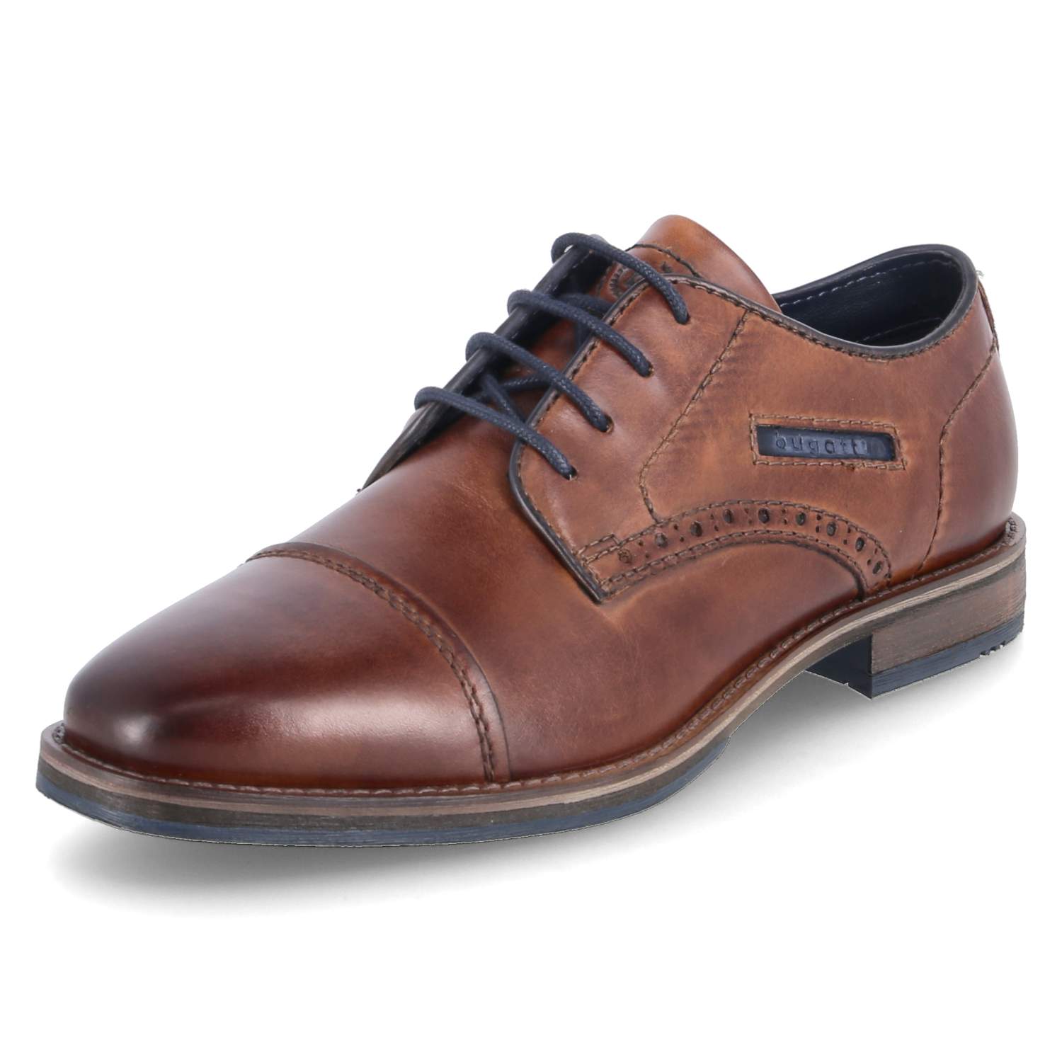 Bugatti Halbschuhe - cognac