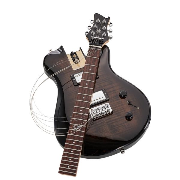Journey Instruments OE990BK Travel El. Guitar BK