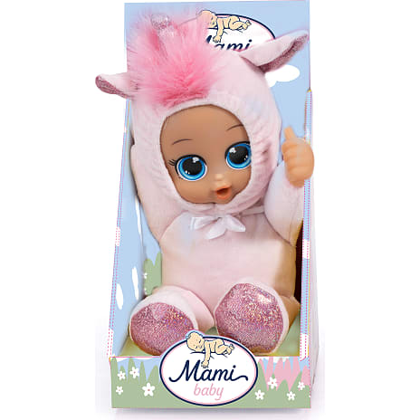 Mami Baby enhjørningedukke 30 cm