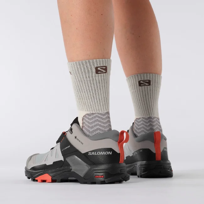 X ULTRA 4 WIDE GORE-TEX  Hiking-Halbschuhe Damen Alloy/QuietShade/BurntSienna