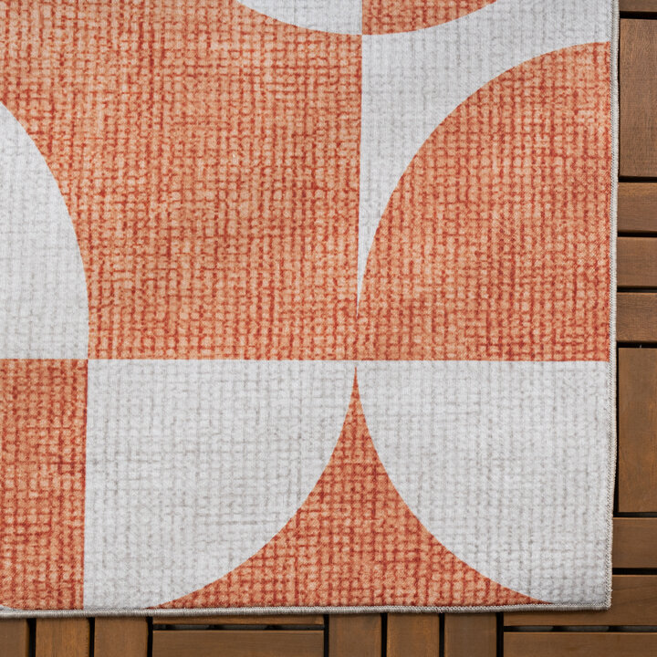 Abstract buitenkleed - Groovy Tiles Terra