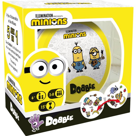 Jeu de cartes Dobble Minions
