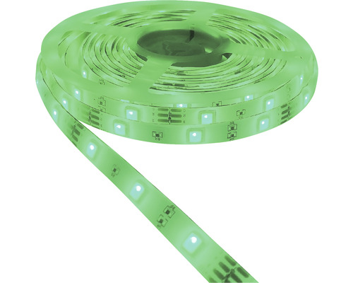 5m RGB LED-strip met 150 LED's en afstandsbediening, 230/12V LED-lichtstrip