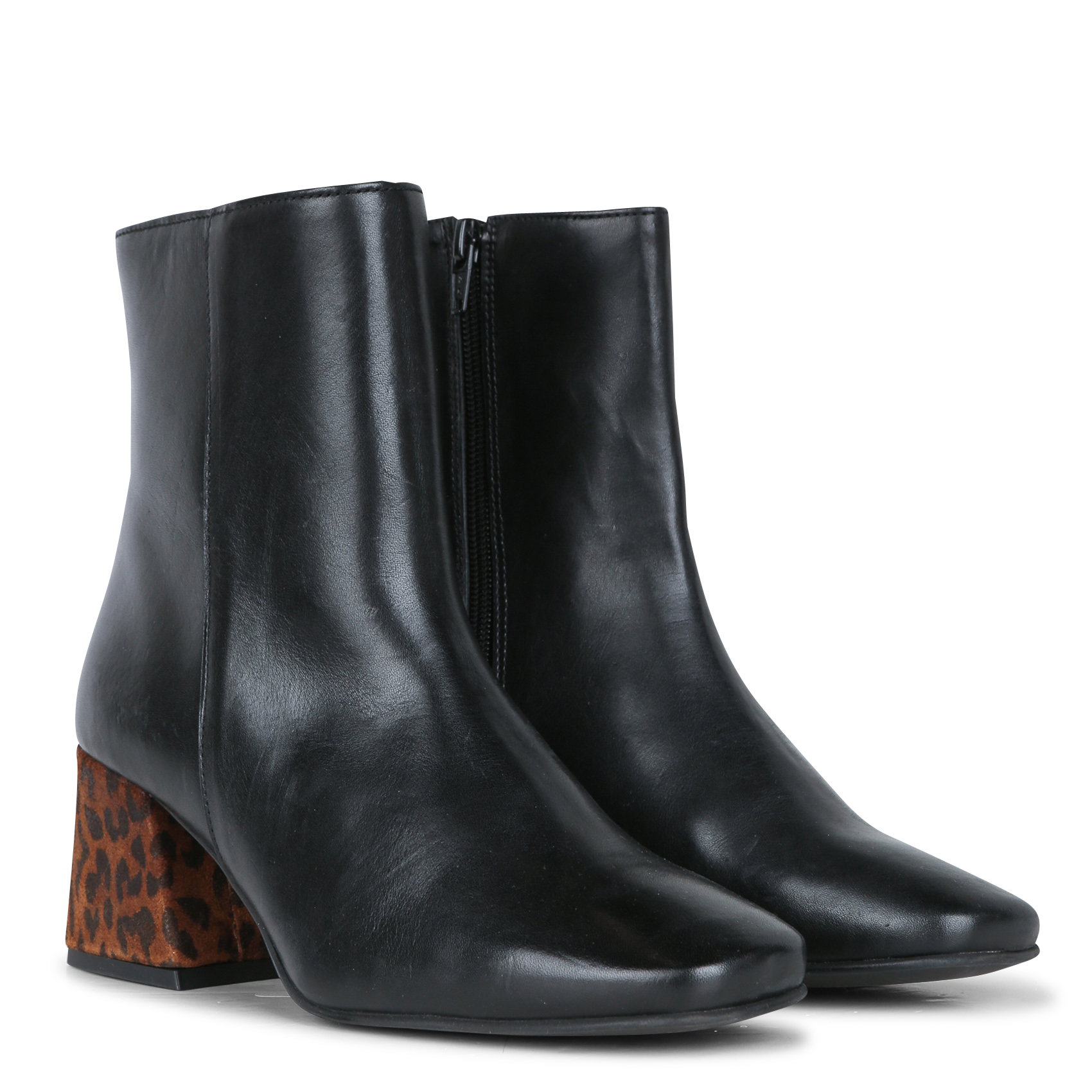 Bottines en cuir | Noir
