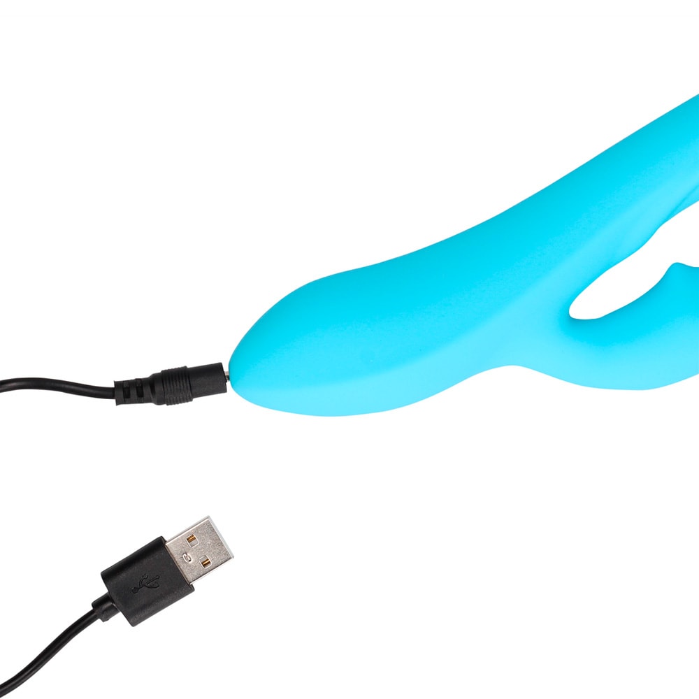 Vibromasseur rabbit - Glacial Blue