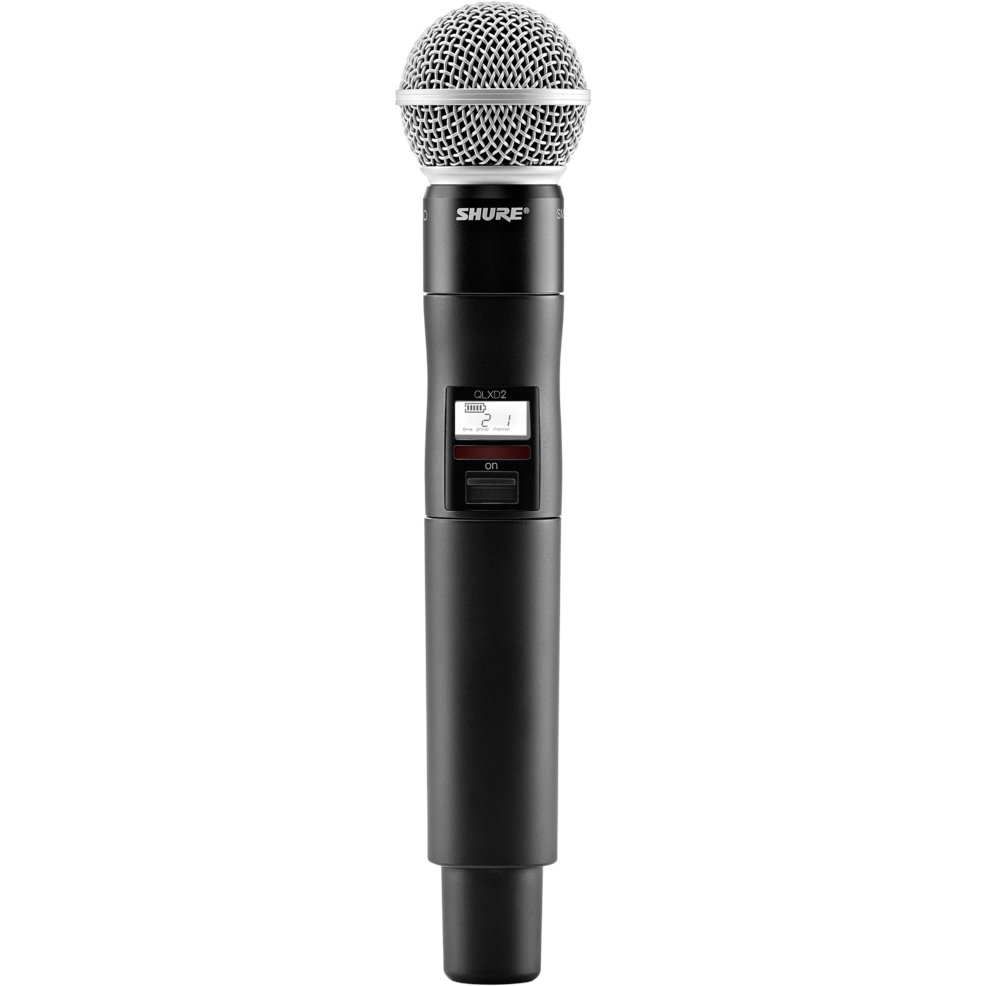 Shure QLXD2/SM58-H51 handheld microfoon (534 - 598 MHz)
