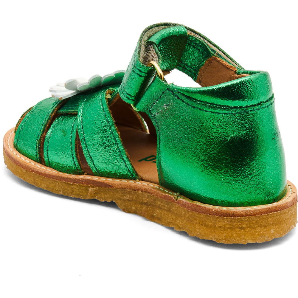 Køb Bisgaard Green Metallic Kaia Sandal
