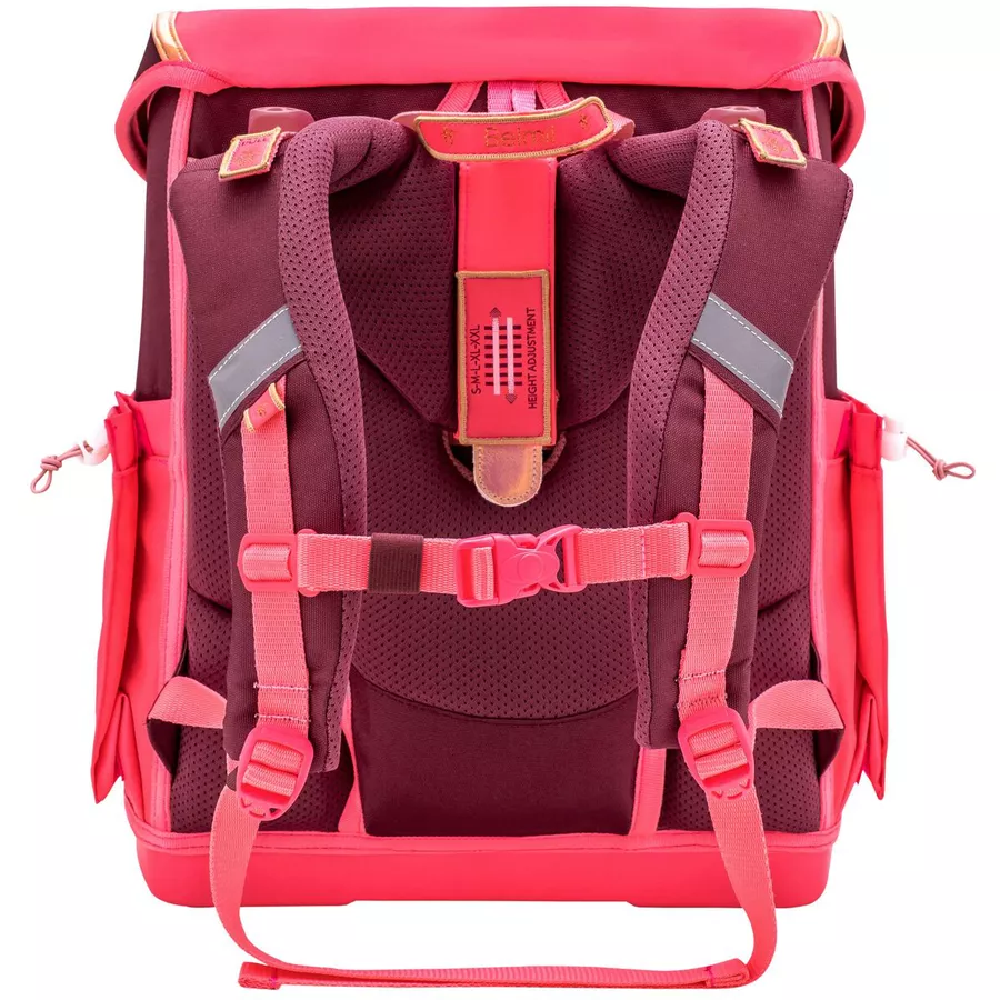 Belmil Schulranzen Premium Compact Plus Schulranzen Coral