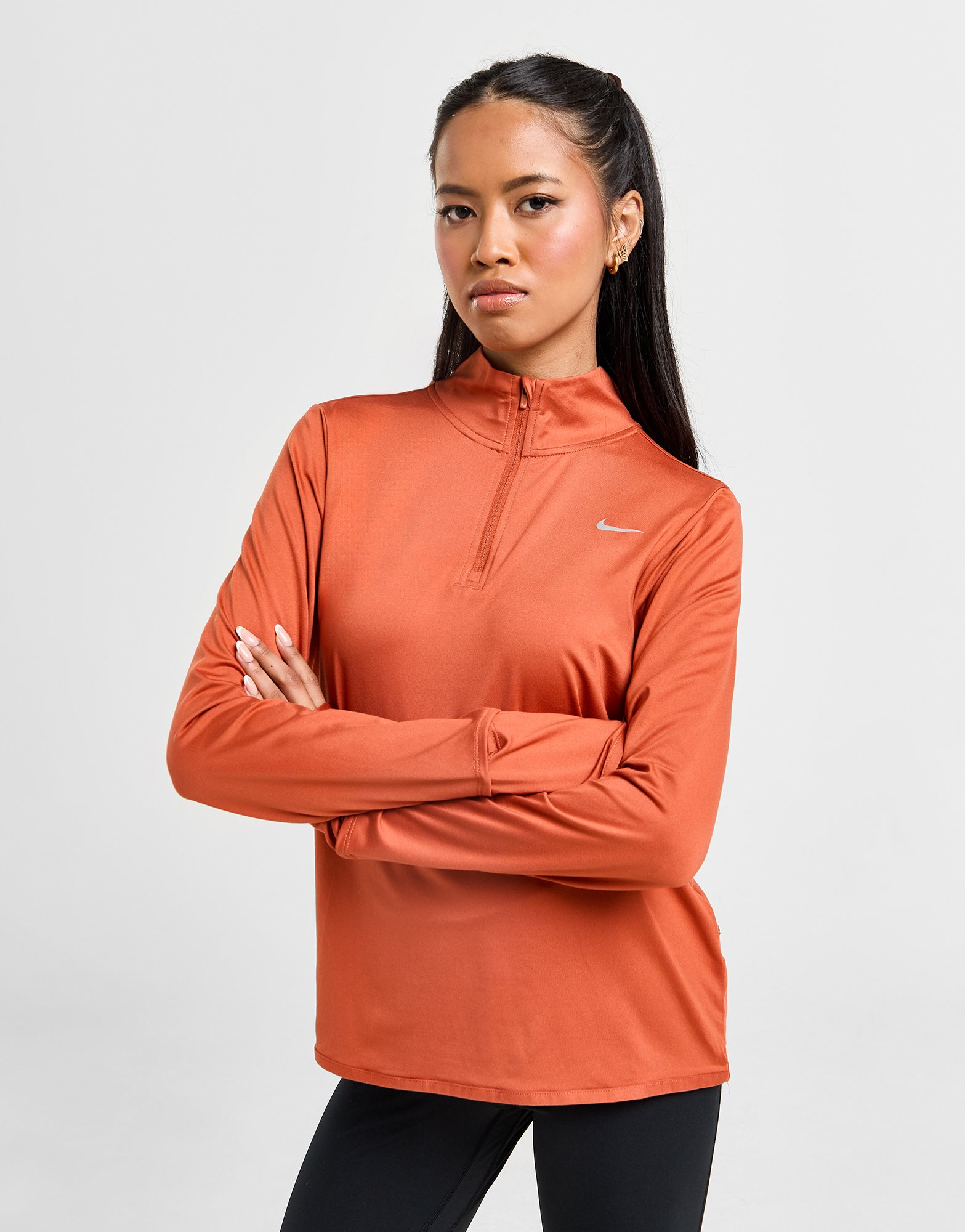 Nike Haut de survêtement zippé 1/4 Running Pacer Femme