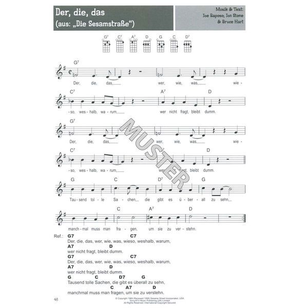 Bosworth 100 Kinderlieder for Ukulele