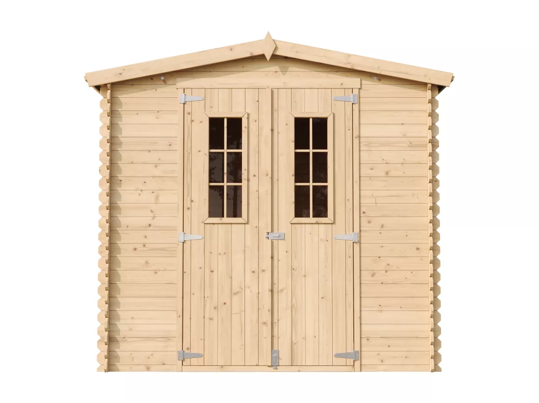 Abri de jardin en bois - I236xL226xH218 cm/ 4.33 m2 - TIMBELA M369C