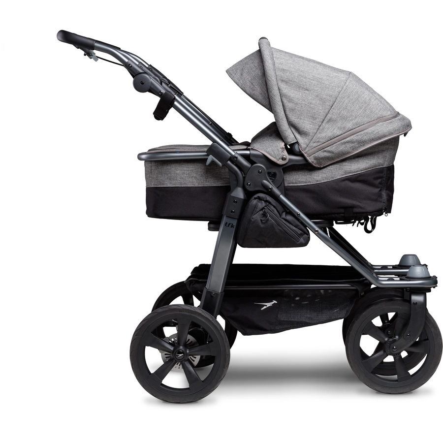 tfk Geschwisterwagen Duo Ecco Premium Grau