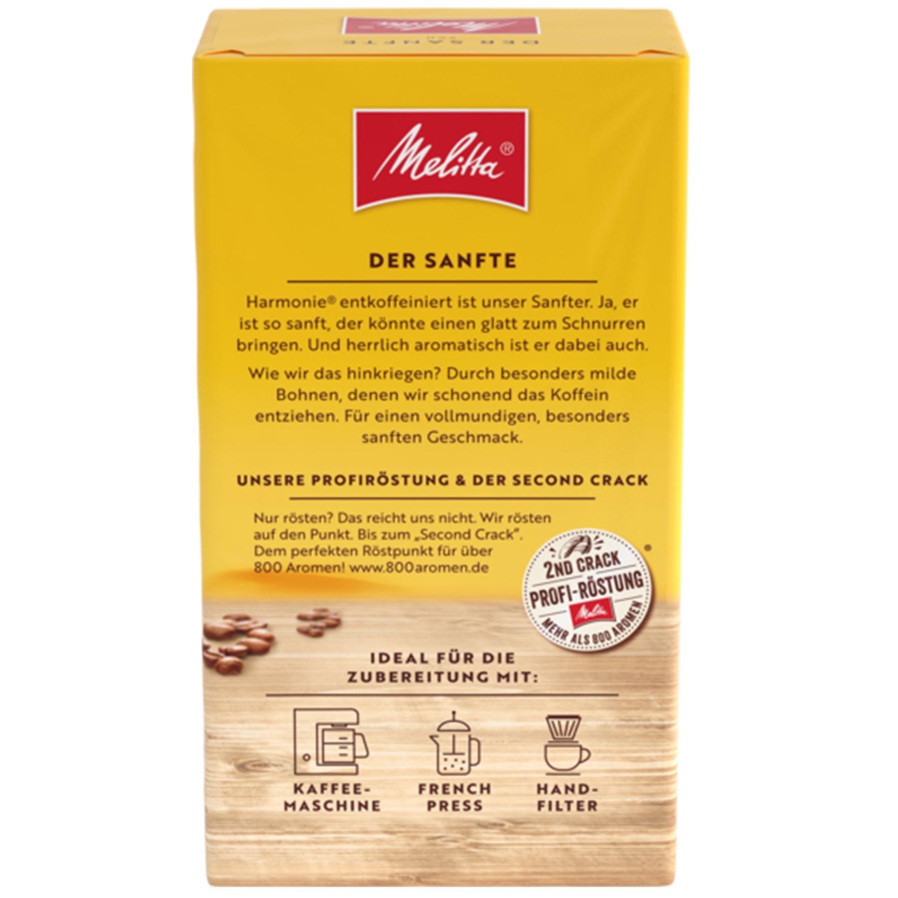 Melitta® Mein Café Medium Roast|Kaffeebohnen 1000g