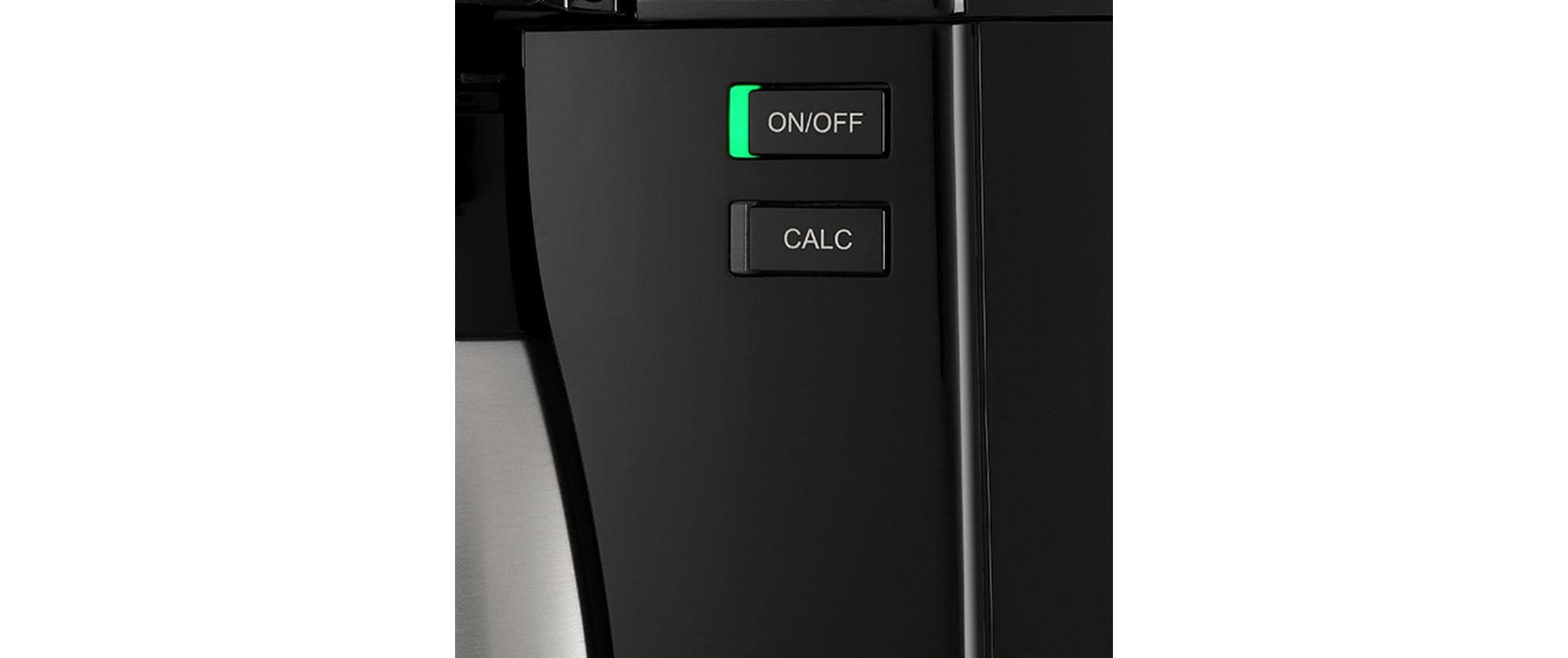 Filterkaffeemaschine Look Therm Perfection Schwarz<br>Kannendeckel mit komfortabler Easy Click Funktion