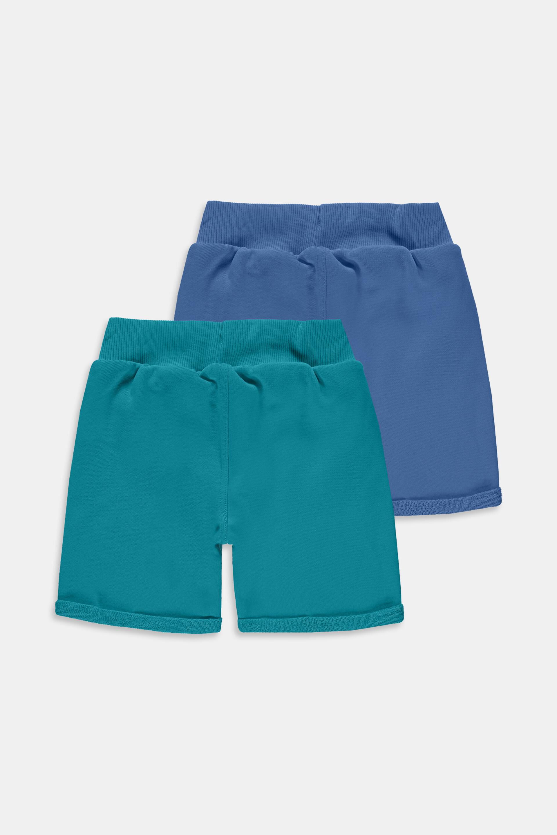 Lot de 2 shorts en pur coton