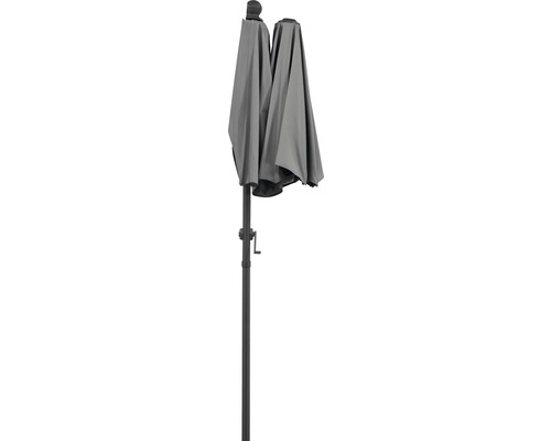Schneider Salerno Mezza parasol, 150 x 150 cm, antraciet