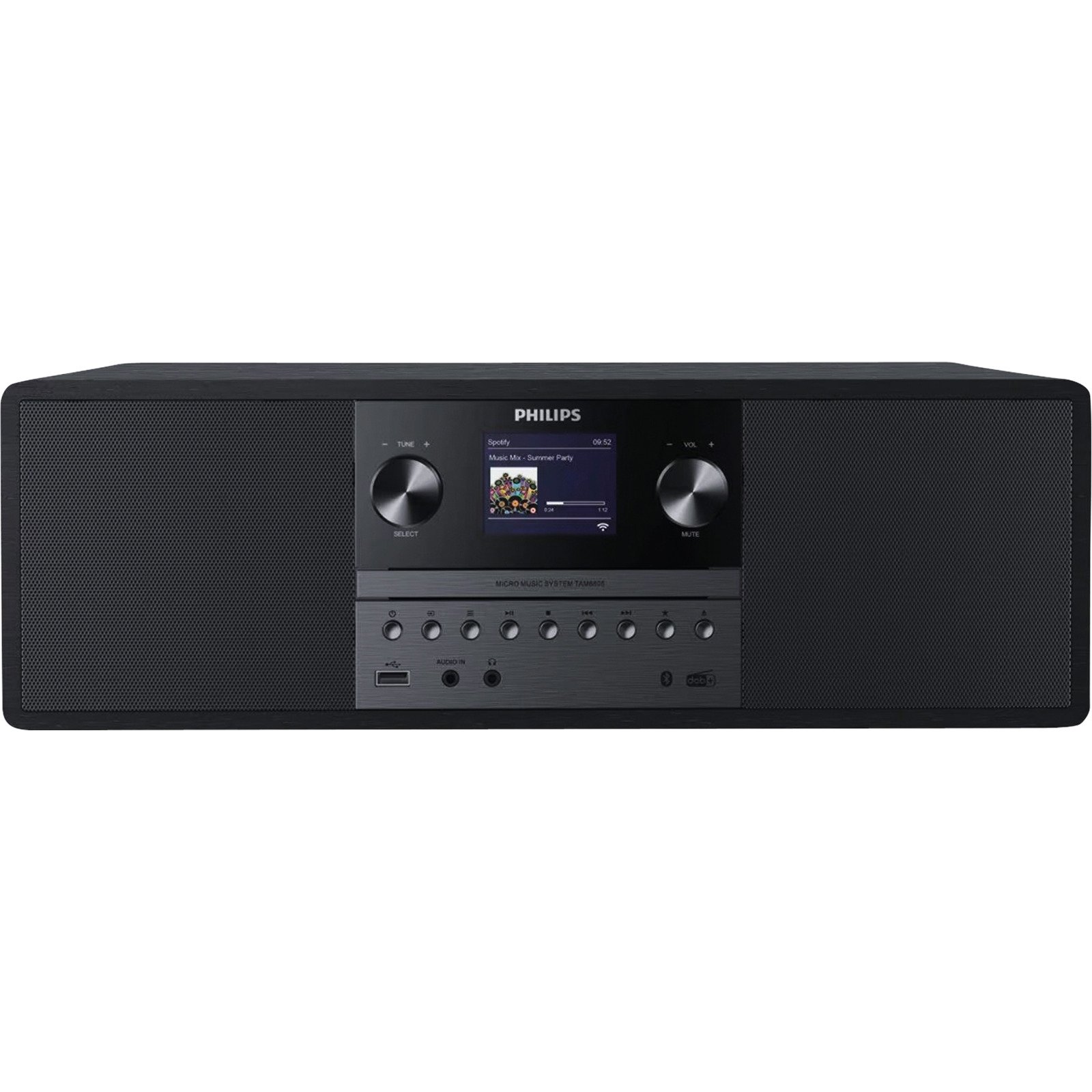 Philips Micro-HiFi Anlage TAM6805/10 Schwarz
