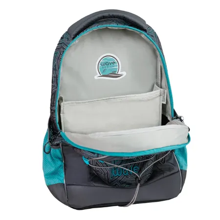 Belmil Schulrucksack Wave Boost Chaos Lagoon