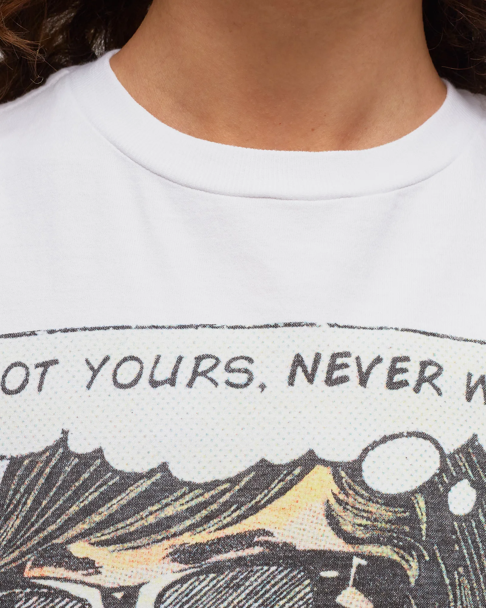 Re/Done CLASSIC TEE NOT YOURS