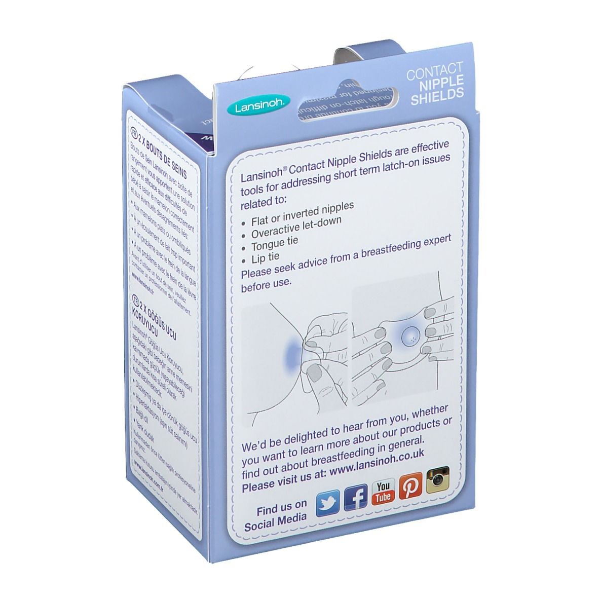 Lansinoh® Stillhüttchen 24 mm
