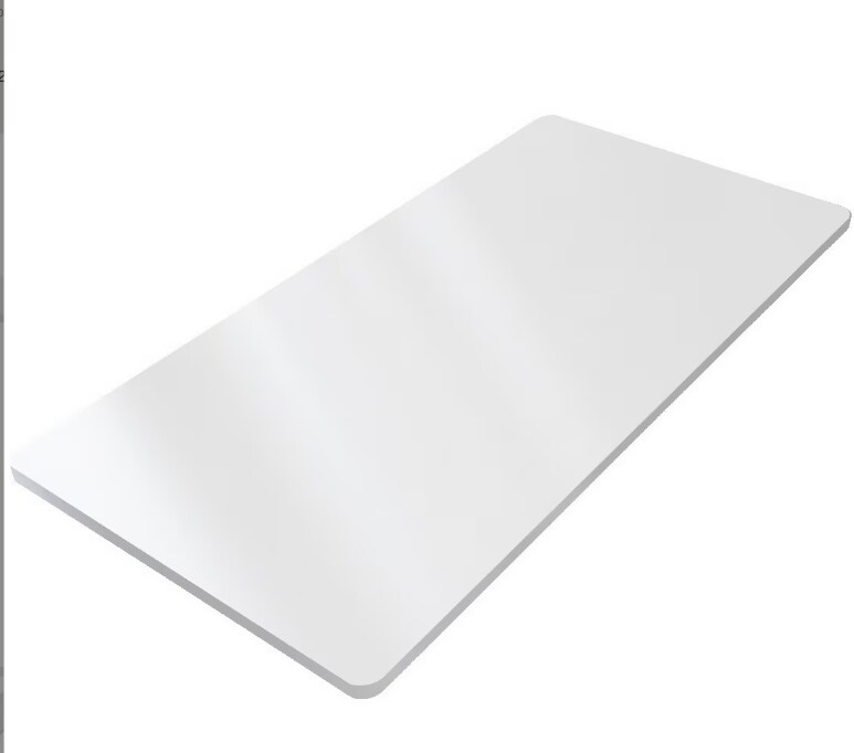 FlexiSpot Tischplatte in 140(B)x80(T)x2,5(H) cm in Weiß, MDF