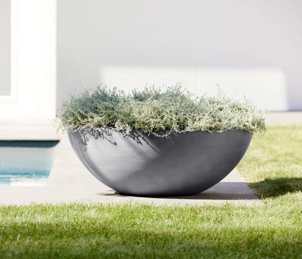 Ecopots Kunststoff-Topf Vienna, oval