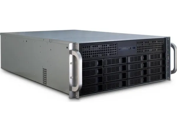 Inter-Tech IPC 4U-4416 - Rack-monterbar - 4U - forlænget ATX / SSI EEB - ingen strømforsyning (ATX) - USB